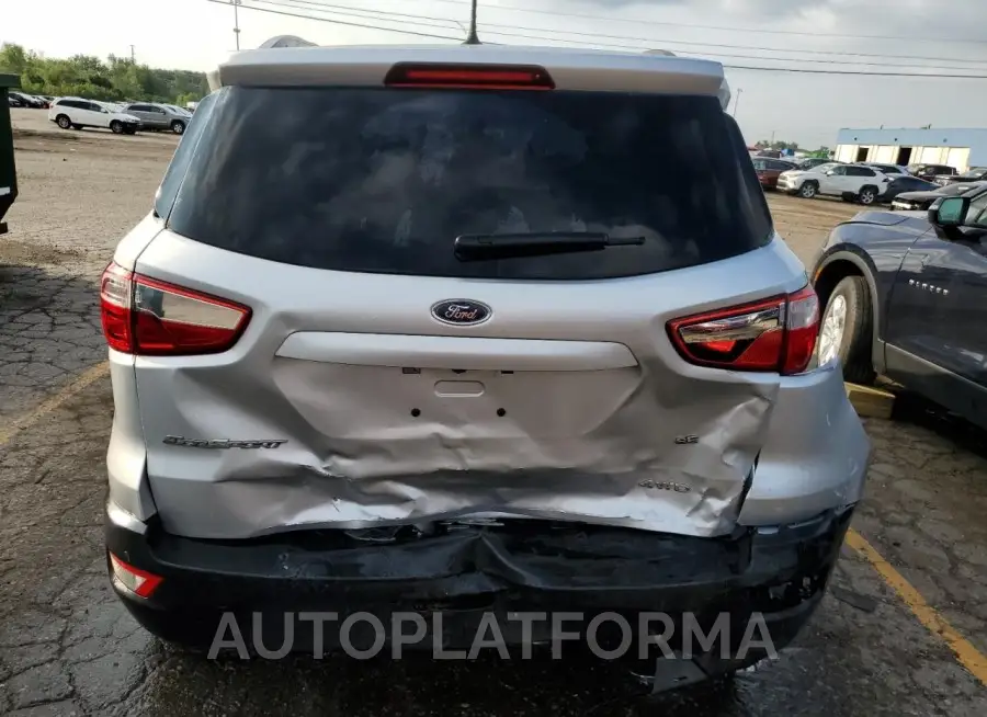 FORD ECOSPORT S 2021 vin MAJ6S3GL3MC446594 from auto auction Copart