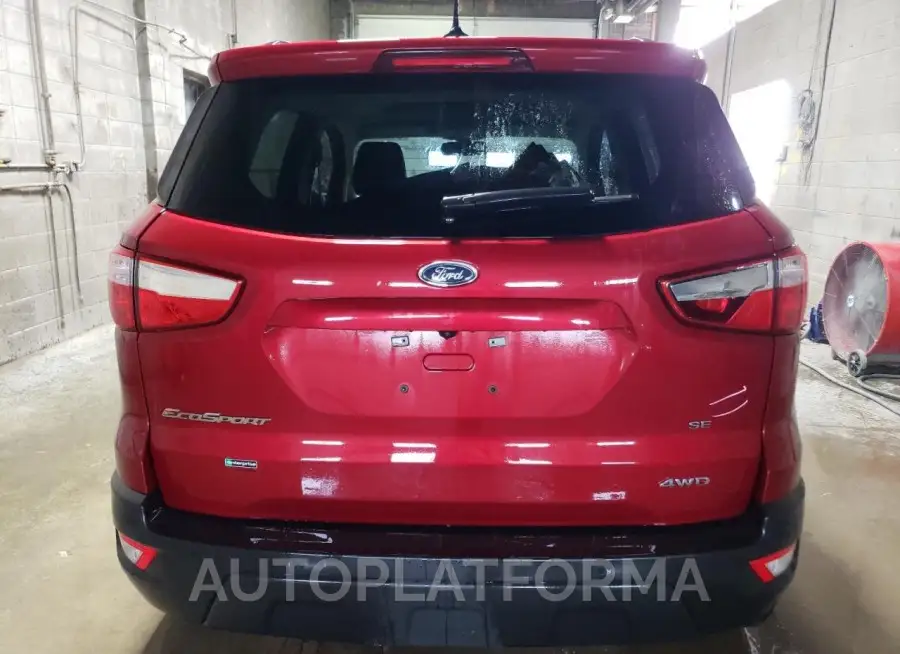 FORD ECOSPORT S 2019 vin MAJ6S3GL6KC272792 from auto auction Copart