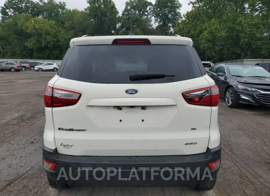 FORD ECOSPORT S 2020 vin MAJ6S3GL6LC377527 from auto auction Copart