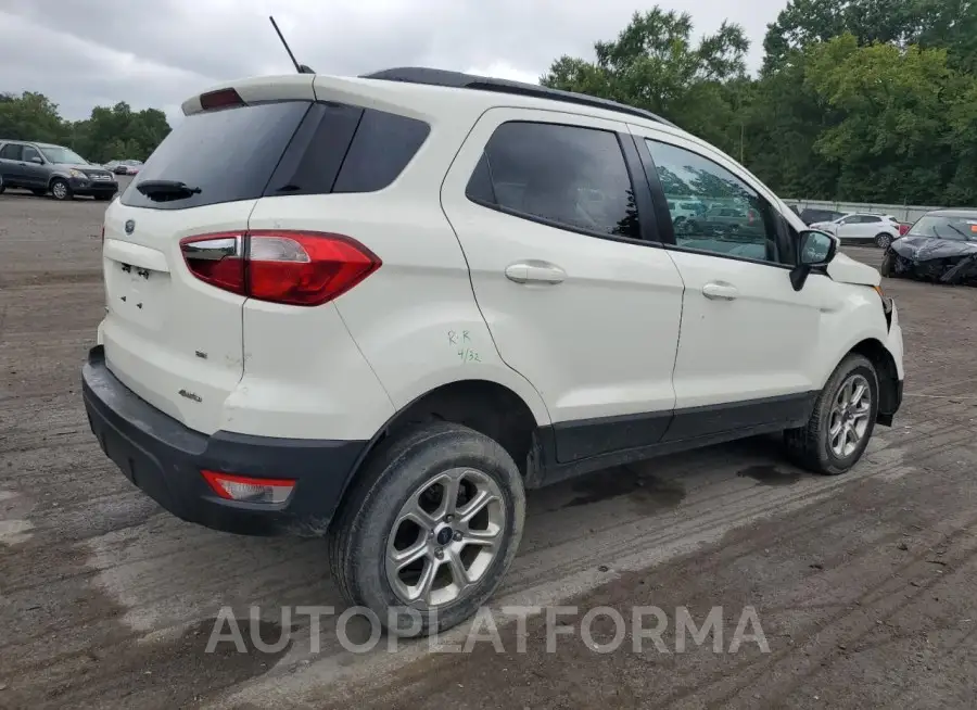 FORD ECOSPORT S 2020 vin MAJ6S3GL6LC377527 from auto auction Copart