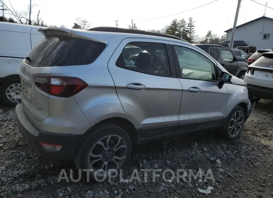 FORD ECOSPORT S 2020 vin MAJ6S3JL8LC349396 from auto auction Copart