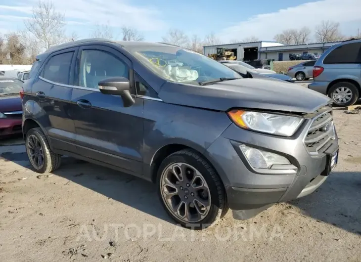 FORD ECOSPORT T 2020 vin MAJ6S3KL3LC365407 from auto auction Copart