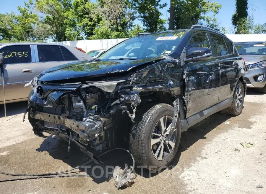 TOYOTA RAV4 XLE 2017 vin 2T3WFREV5HW321511 from auto auction Copart