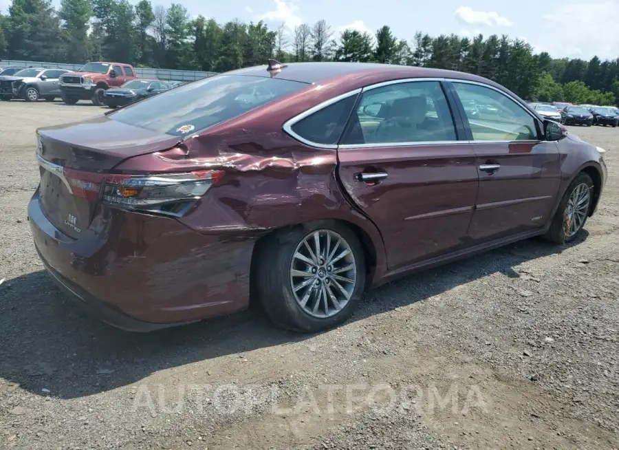 TOYOTA AVALON HYB 2016 vin 4T1BD1EB0GU049730 from auto auction Copart