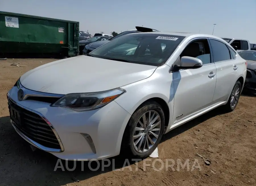 TOYOTA AVALON HYB 2016 vin 4T1BD1EB2GU049437 from auto auction Copart