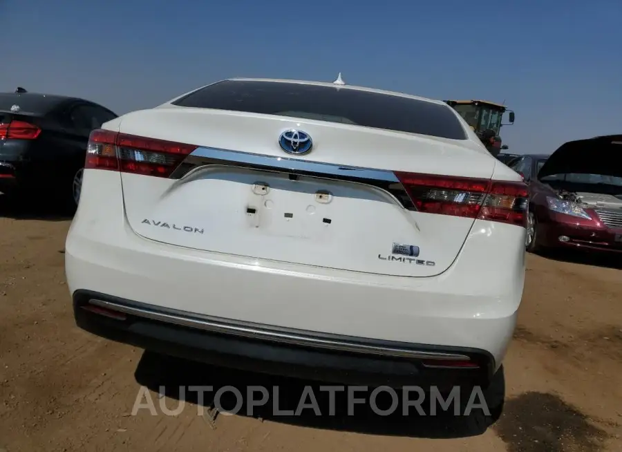 TOYOTA AVALON HYB 2016 vin 4T1BD1EB2GU049437 from auto auction Copart