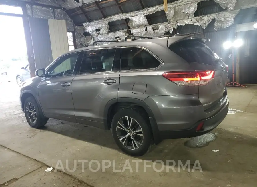 TOYOTA HIGHLANDER 2018 vin 5TDBZRFH0JS826961 from auto auction Copart