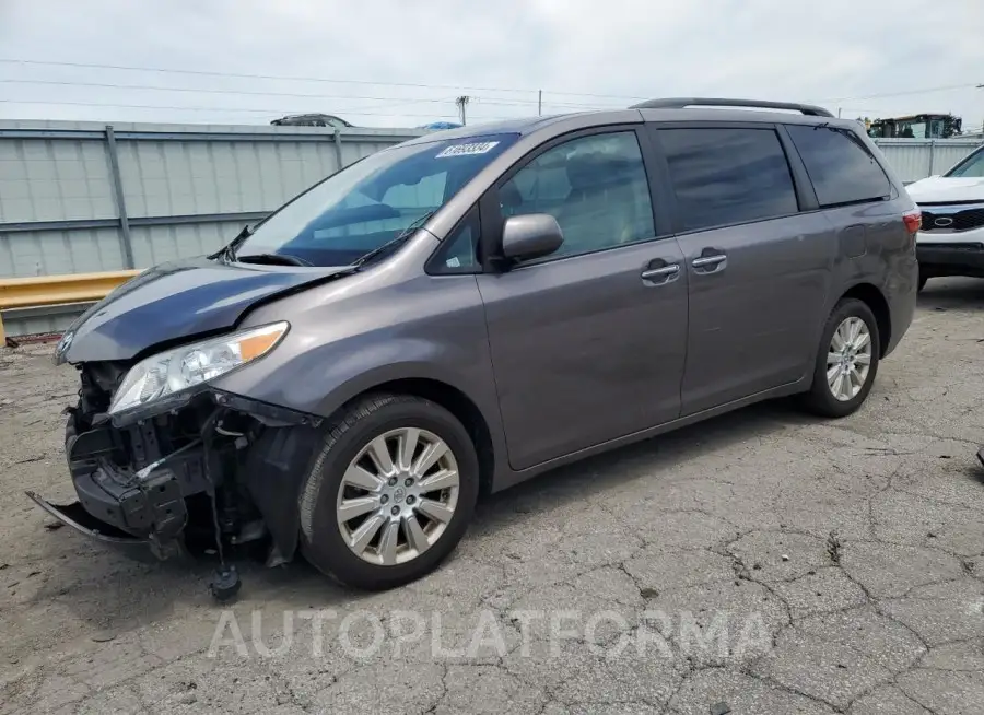 TOYOTA SIENNA XLE 2015 vin 5TDDK3DC4FS120102 from auto auction Copart