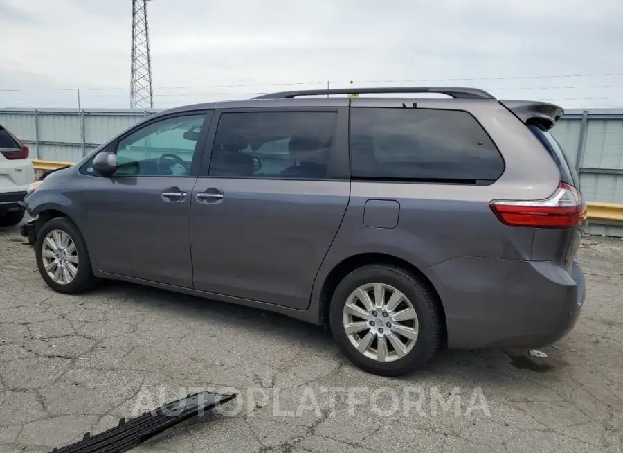 TOYOTA SIENNA XLE 2015 vin 5TDDK3DC4FS120102 from auto auction Copart