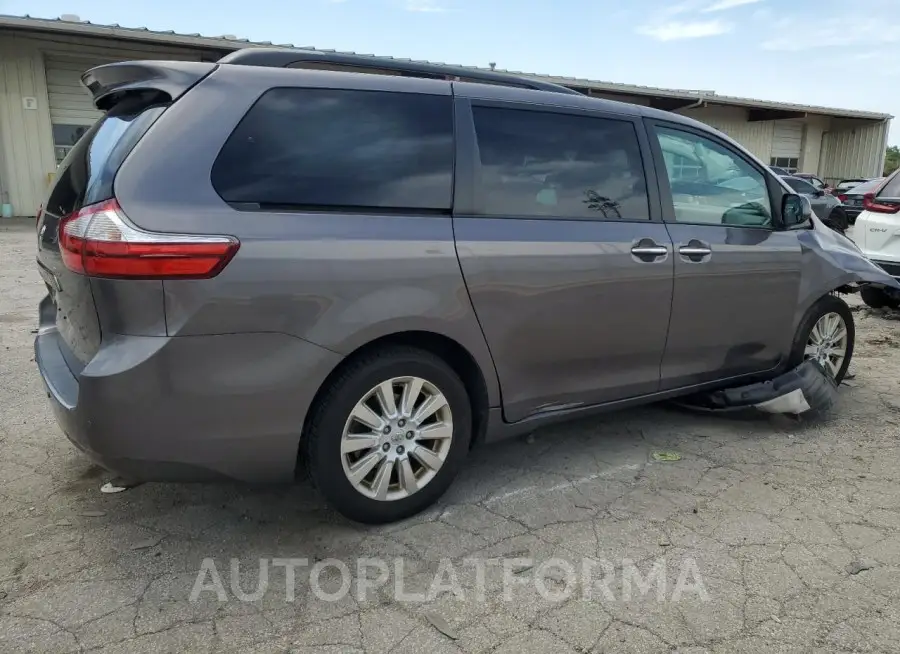 TOYOTA SIENNA XLE 2015 vin 5TDDK3DC4FS120102 from auto auction Copart