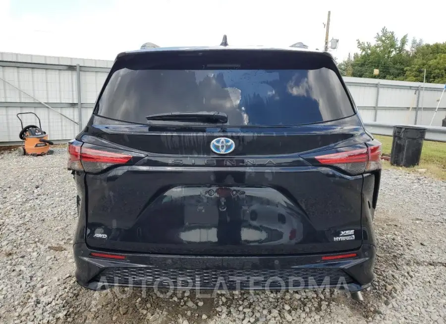 TOYOTA SIENNA XSE 2022 vin 5TDDSKFC6NS066484 from auto auction Copart