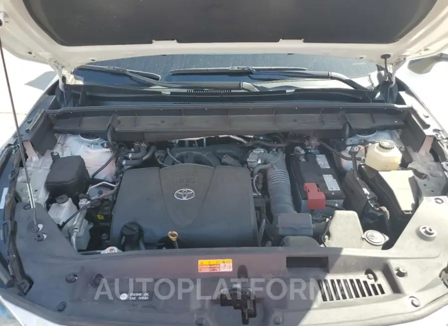 TOYOTA HIGHLANDER 2021 vin 5TDGZRAH8MS057515 from auto auction Copart