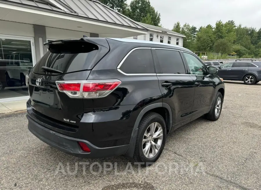 TOYOTA HIGHLANDER 2015 vin 5TDJKRFH6FS109195 from auto auction Copart