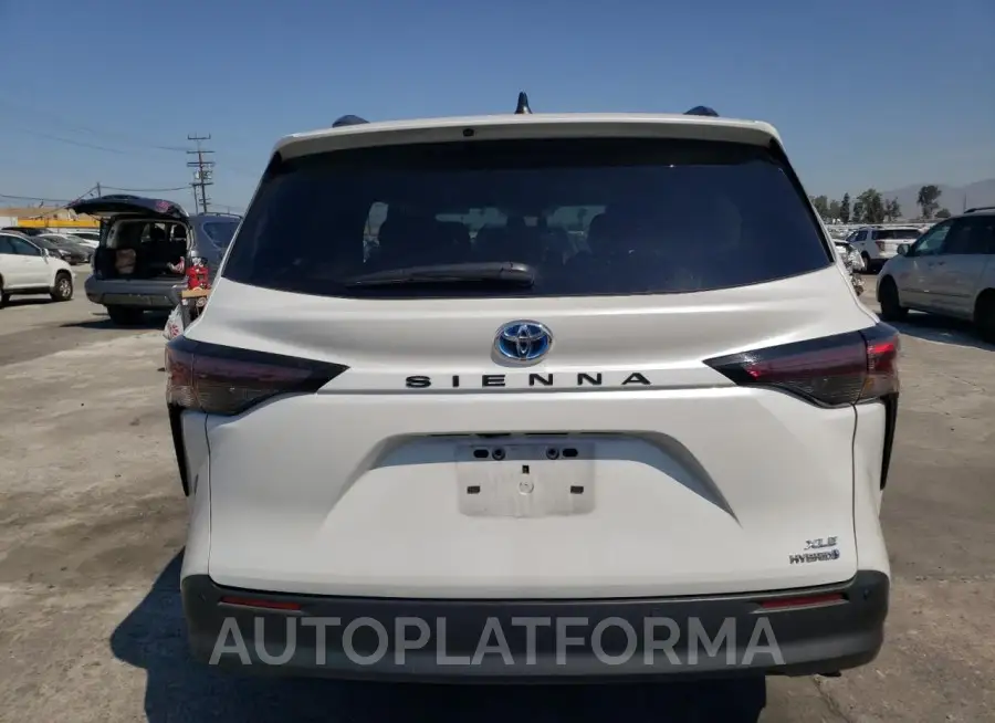 TOYOTA SIENNA XLE 2023 vin 5TDJRKEC2PS169260 from auto auction Copart