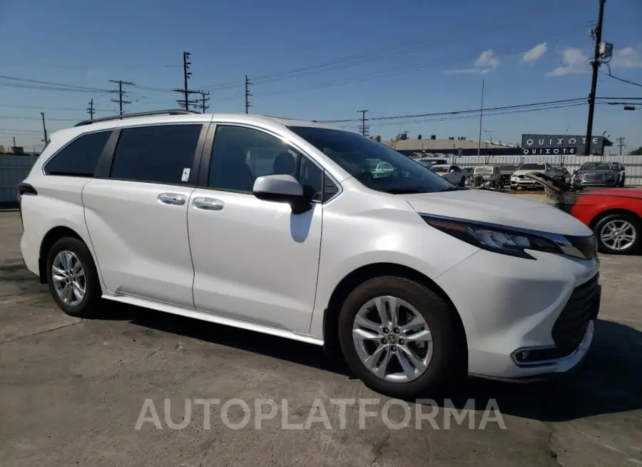 TOYOTA SIENNA XLE 2023 vin 5TDJRKEC2PS169260 from auto auction Copart