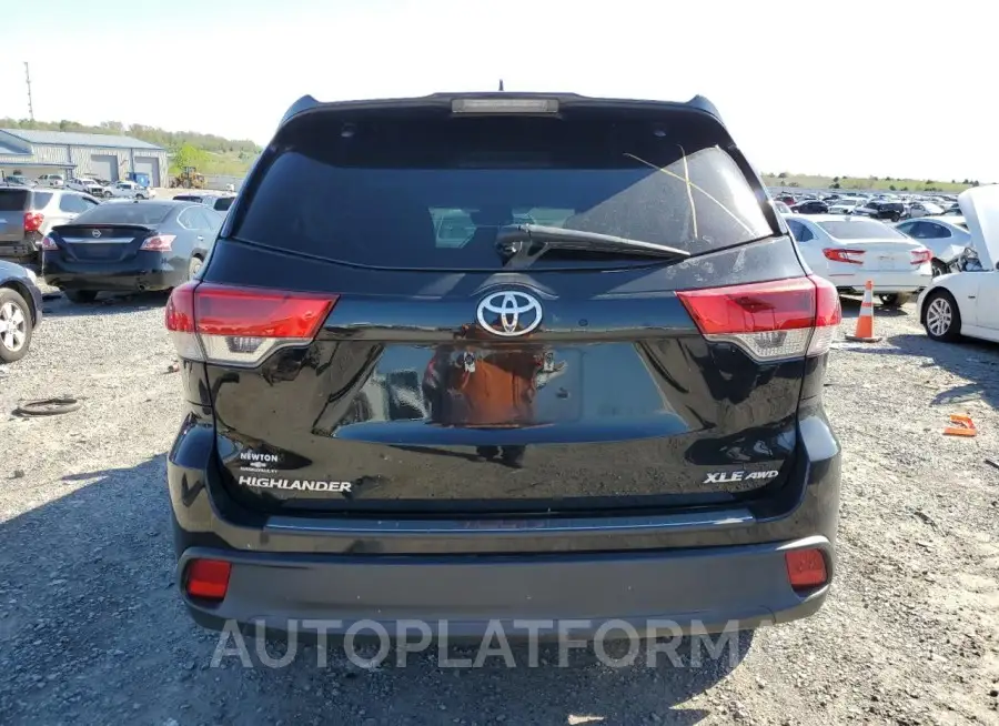 TOYOTA HIGHLANDER 2019 vin 5TDJZRFH1KS563859 from auto auction Copart