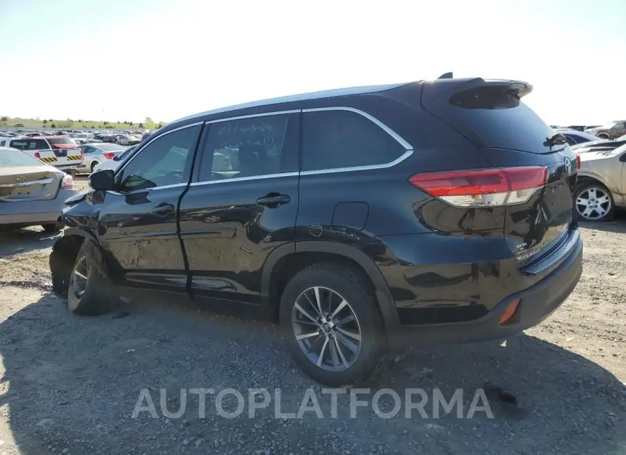 TOYOTA HIGHLANDER 2019 vin 5TDJZRFH1KS563859 from auto auction Copart