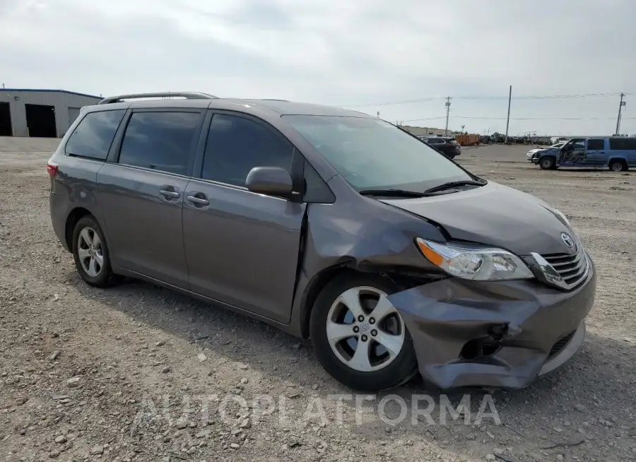 TOYOTA SIENNA LE 2016 vin 5TDKK3DC7GS707421 from auto auction Copart