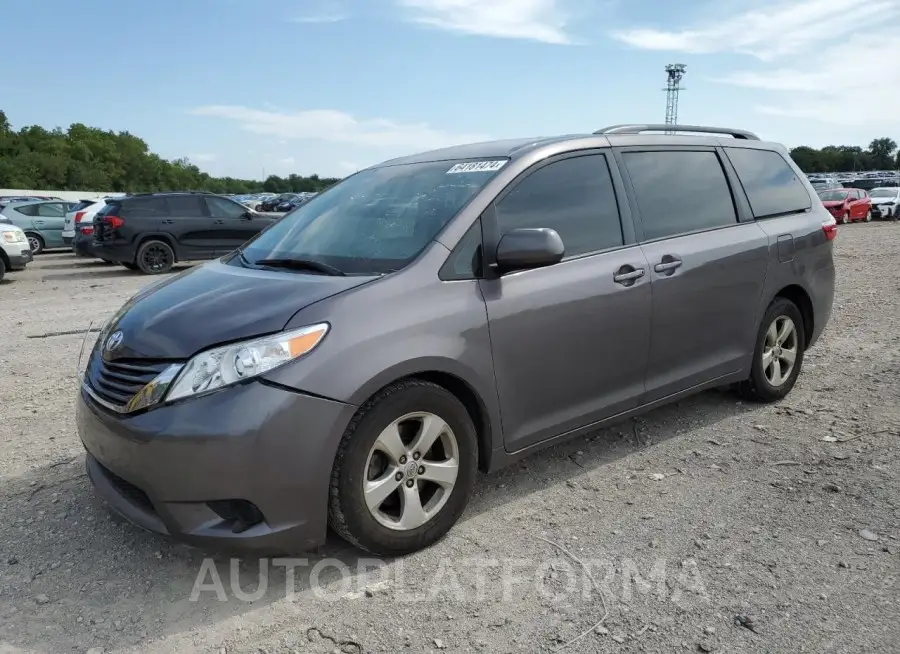 TOYOTA SIENNA LE 2016 vin 5TDKK3DC7GS707421 from auto auction Copart