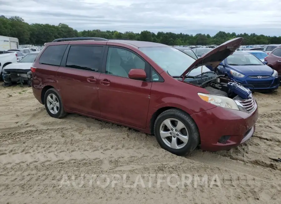 TOYOTA SIENNA LE 2015 vin 5TDKK3DCXFS540874 from auto auction Copart