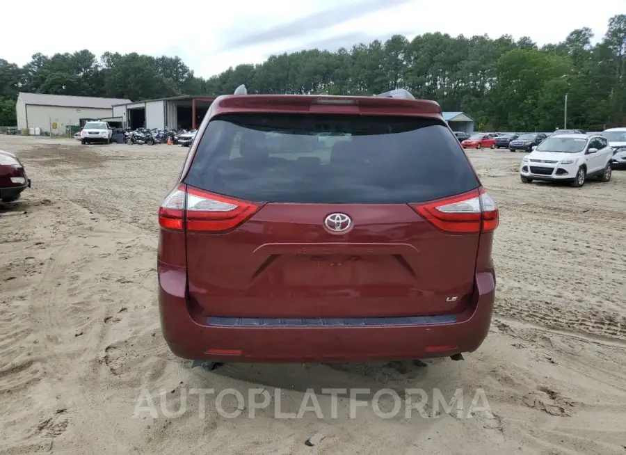 TOYOTA SIENNA LE 2015 vin 5TDKK3DCXFS540874 from auto auction Copart