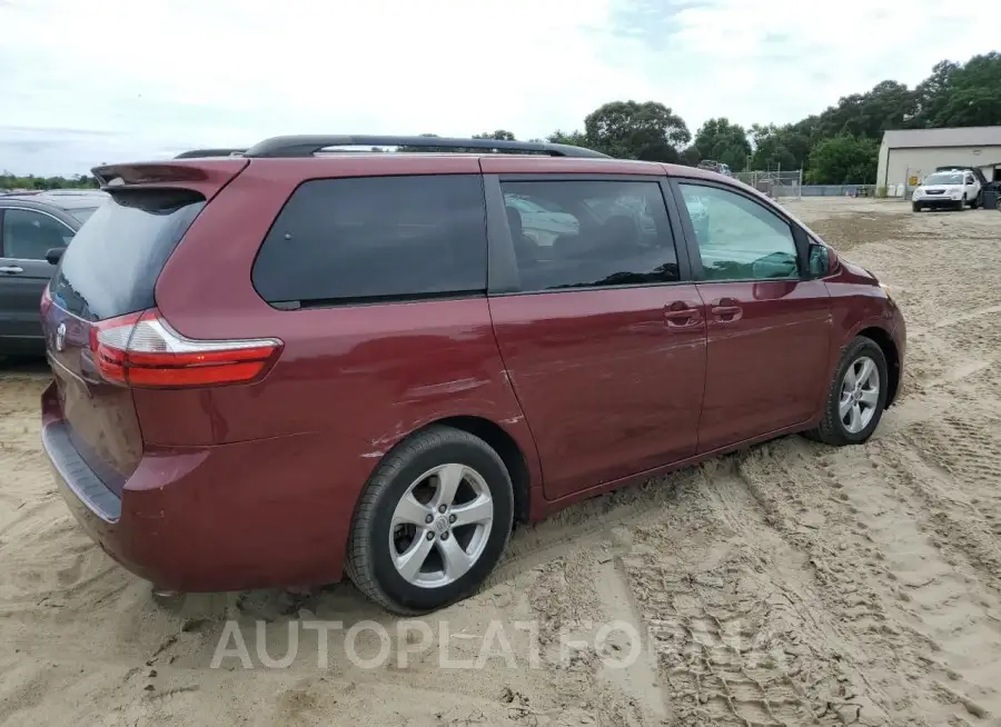 TOYOTA SIENNA LE 2015 vin 5TDKK3DCXFS540874 from auto auction Copart