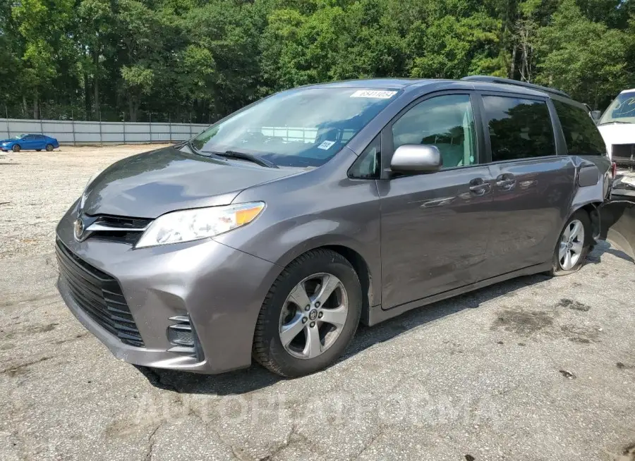 TOYOTA SIENNA LE 2018 vin 5TDKZ3DC3JS910633 from auto auction Copart