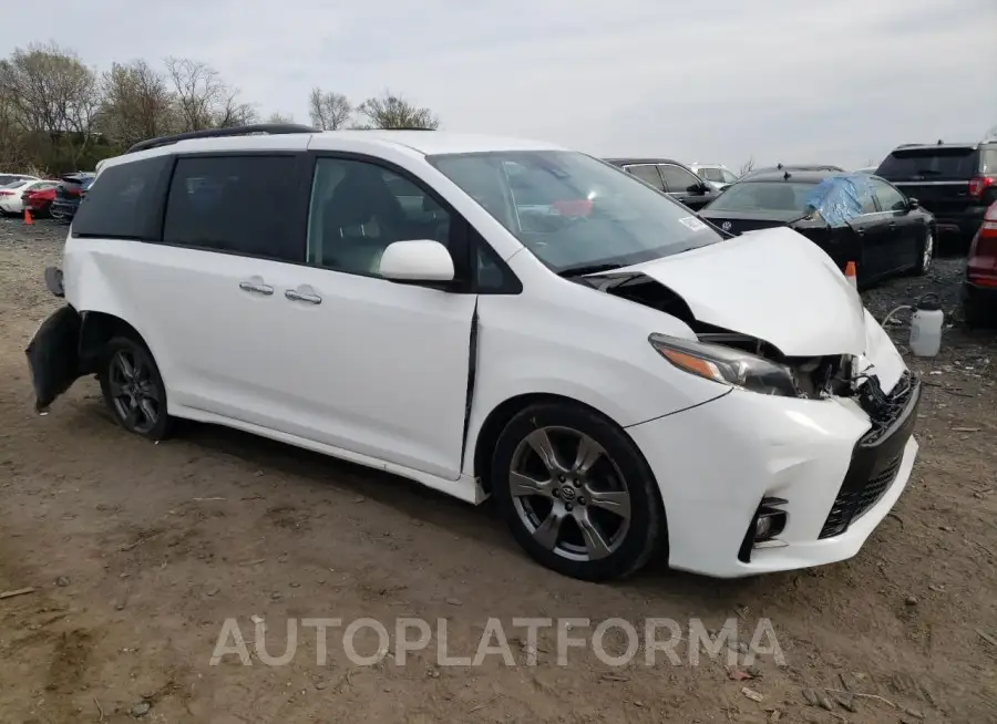 TOYOTA SIENNA SE 2019 vin 5TDXZ3DC5KS985910 from auto auction Copart