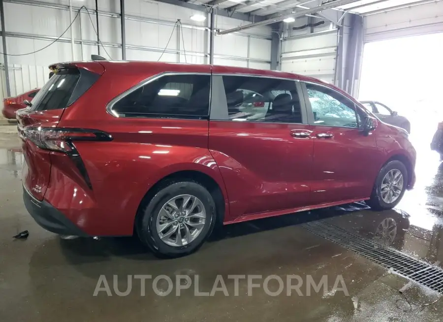 TOYOTA SIENNA XLE 2023 vin 5TDYRKEC8PS156317 from auto auction Copart