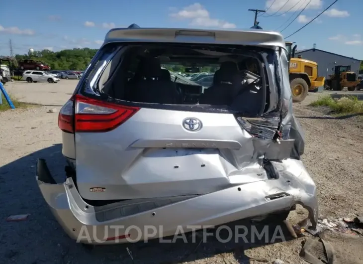 TOYOTA SIENNA XLE 2017 vin 5TDYZ3DC3HS769096 from auto auction Copart