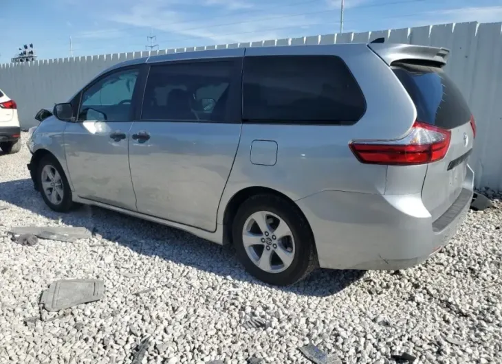 TOYOTA SIENNA L 2020 vin 5TDZZ3DC0LS042723 from auto auction Copart