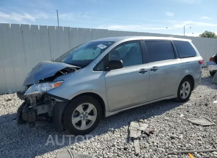 TOYOTA SIENNA L 2020 vin 5TDZZ3DC0LS042723 from auto auction Copart