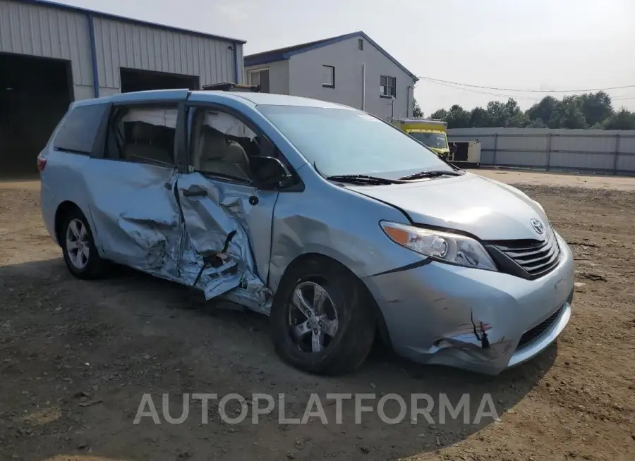 TOYOTA SIENNA 2017 vin 5TDZZ3DC7HS820734 from auto auction Copart