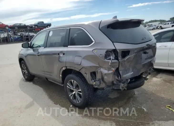 TOYOTA HIGHLANDER 2019 vin 5TDZZRFHXKS300448 from auto auction Copart