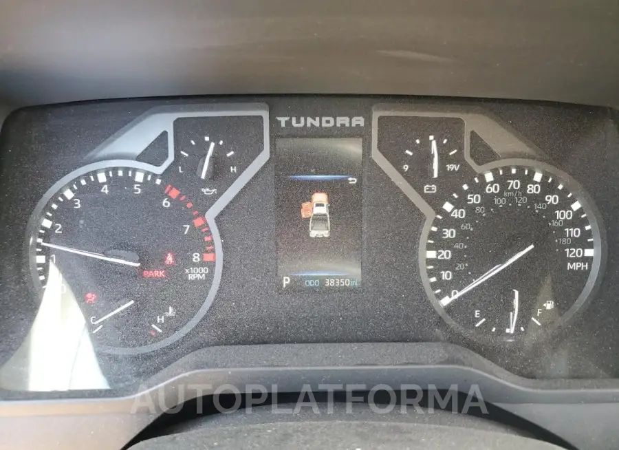 TOYOTA TUNDRA CRE 2022 vin 5TFLA5DB1NX003362 from auto auction Copart