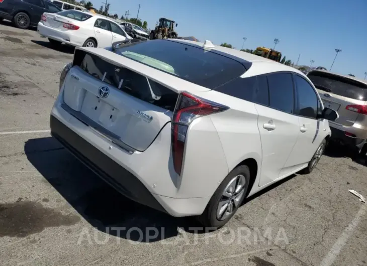 TOYOTA PRIUS 2018 vin JTDKBRFU2J3582894 from auto auction Copart