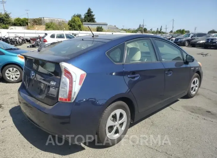 TOYOTA PRIUS 2015 vin JTDKN3DU1F1877219 from auto auction Copart