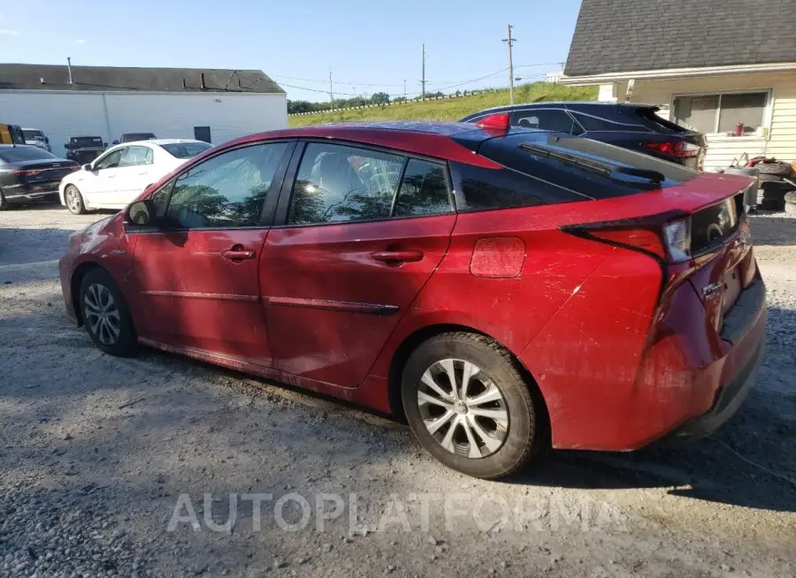 TOYOTA PRIUS LE 2022 vin JTDL9MFU3N3037666 from auto auction Copart