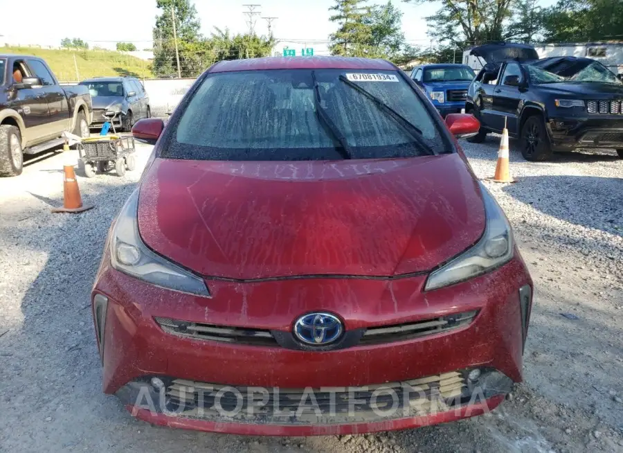 TOYOTA PRIUS LE 2022 vin JTDL9MFU3N3037666 from auto auction Copart