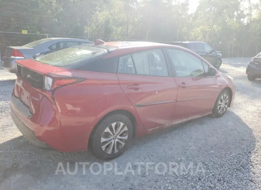 TOYOTA PRIUS LE 2022 vin JTDL9MFU3N3037666 from auto auction Copart