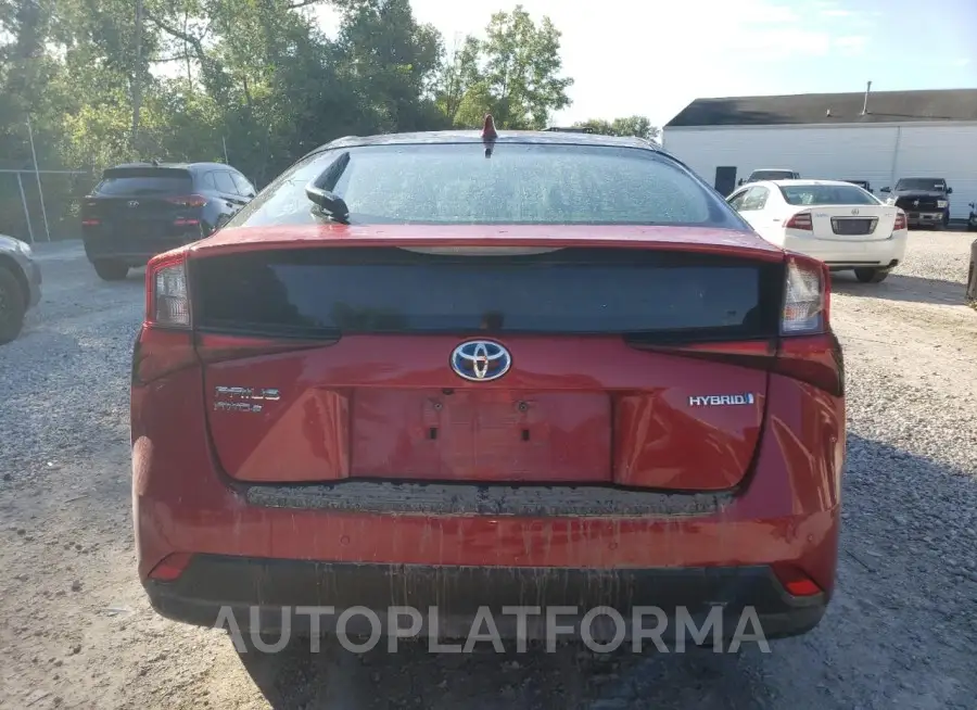 TOYOTA PRIUS LE 2022 vin JTDL9MFU3N3037666 from auto auction Copart