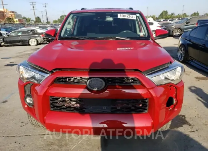 TOYOTA 4RUNNER SR 2022 vin JTEMU5JR9N6052873 from auto auction Copart