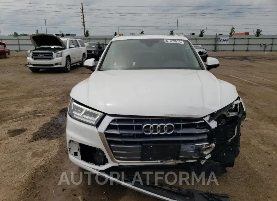 AUDI Q5 PREMIUM 2019 vin WA1BNAFY7K2056855 from auto auction Copart