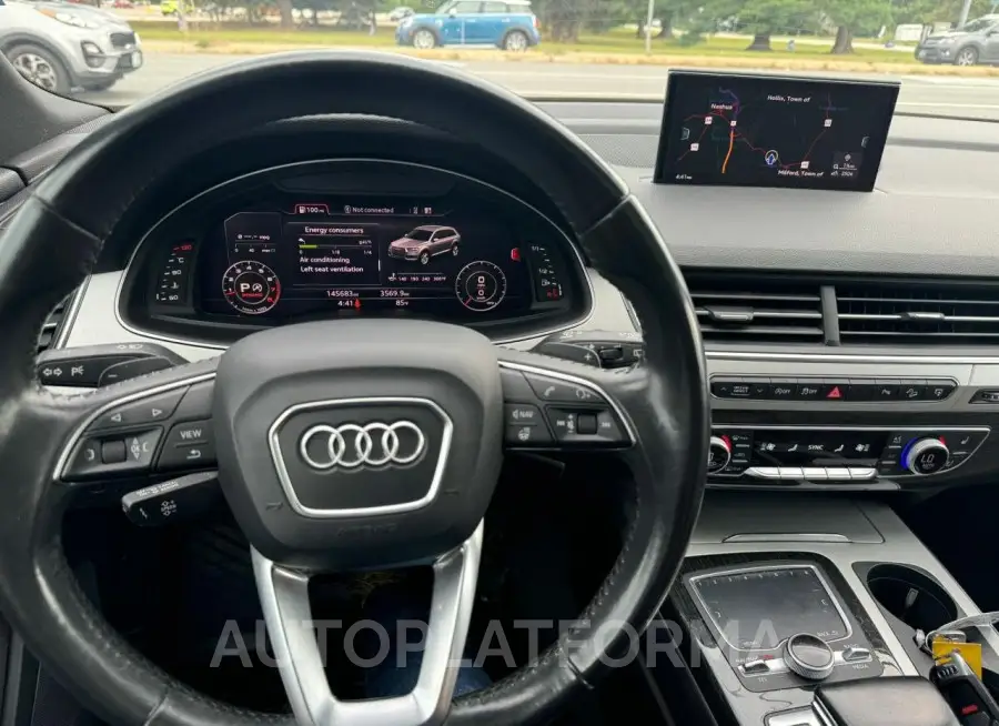 AUDI Q7 PREMIUM 2017 vin WA1LAAF73HD050197 from auto auction Copart