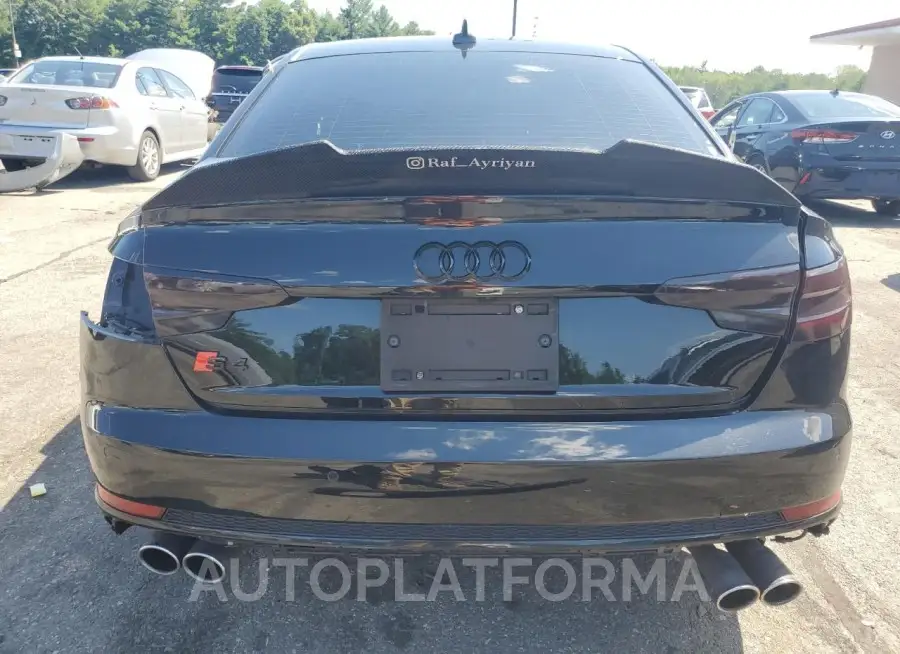 AUDI S4 PREMIUM 2018 vin WAUB4AF44JA025778 from auto auction Copart