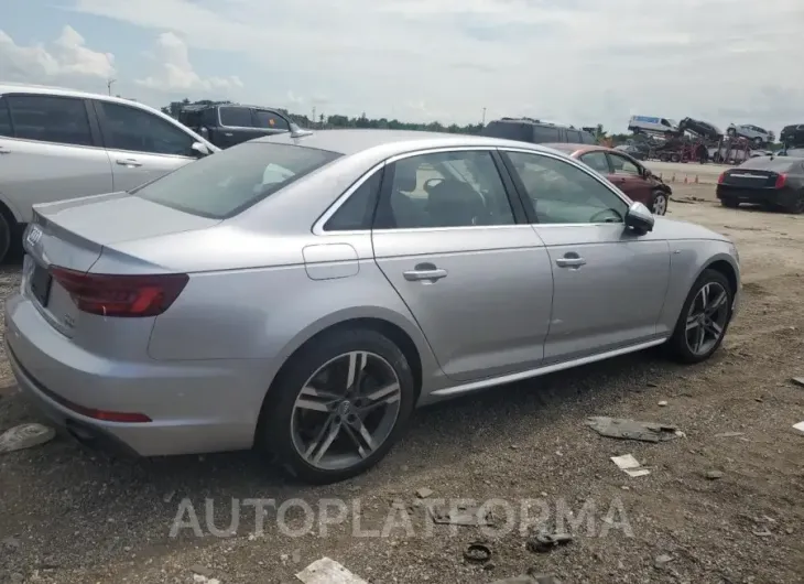 AUDI A4 PREMIUM 2018 vin WAUENAF45JA151688 from auto auction Copart