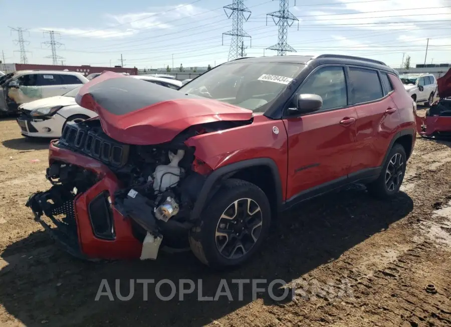 JEEP COMPASS TR 2020 vin 3C4NJDDB5LT177690 from auto auction Copart