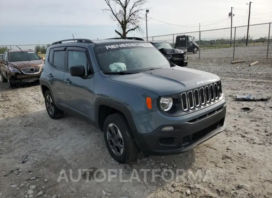 JEEP RENEGADE S 2018 vin ZACCJBAB7JPH10434 from auto auction Copart