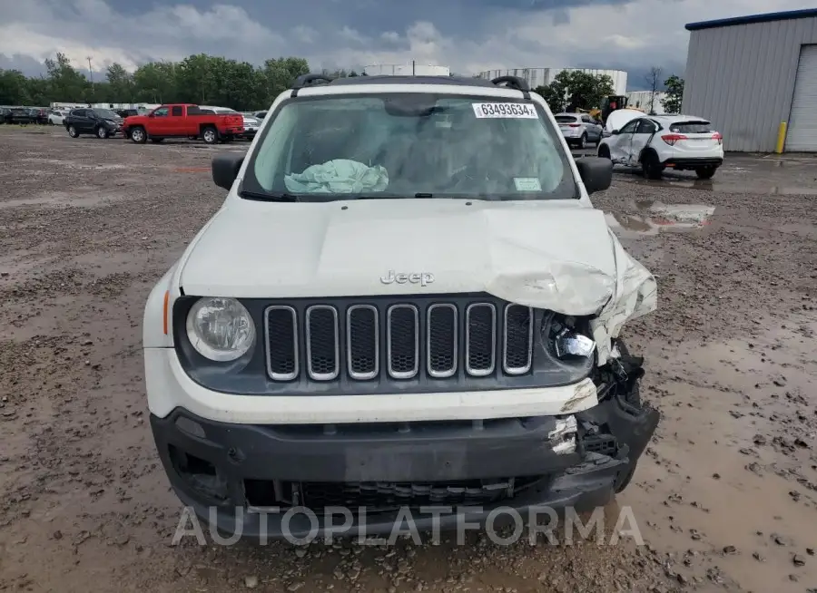 JEEP RENEGADE S 2016 vin ZACCJBAT7GPD78092 from auto auction Copart