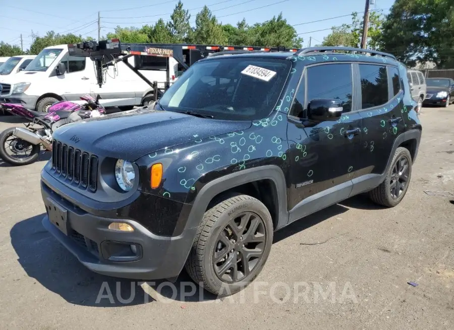 JEEP RENEGADE L 2018 vin ZACCJBBB1JPH21203 from auto auction Copart